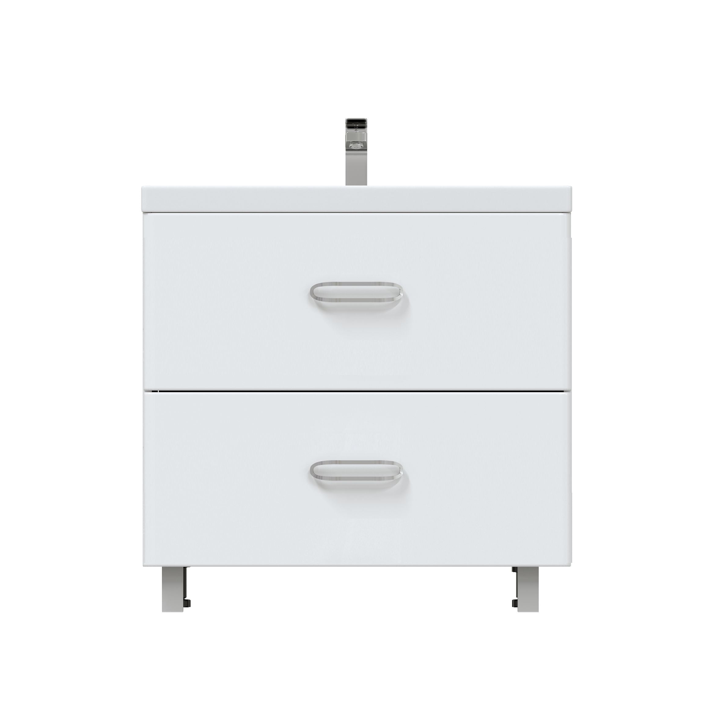 Напольная тумба Мирсант Fuji 80/2 с доводчиком