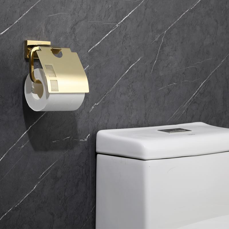 Держатель туалетной бумаги Gappo G07-3 G0703-3 золото