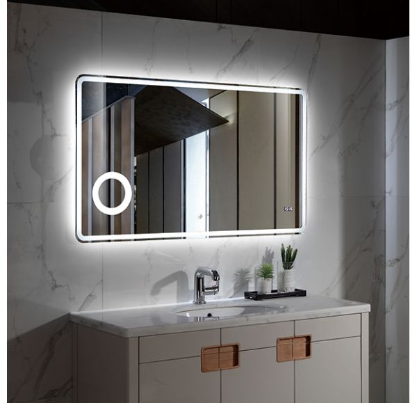 Зеркало с подсветкой и подогревом Gair Vog 1500*700 Anti Steam