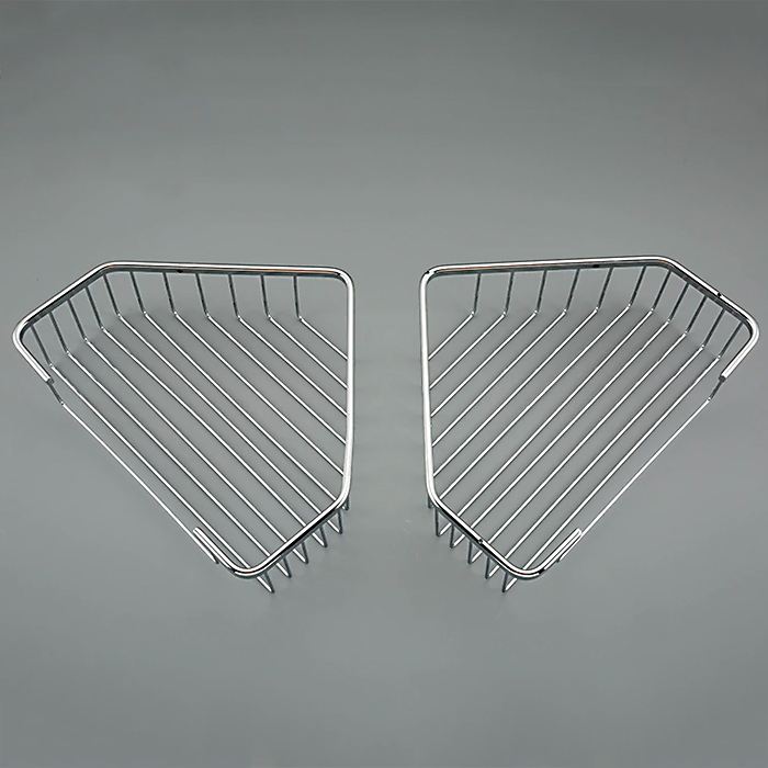 Полка Frap F335-2 Хром