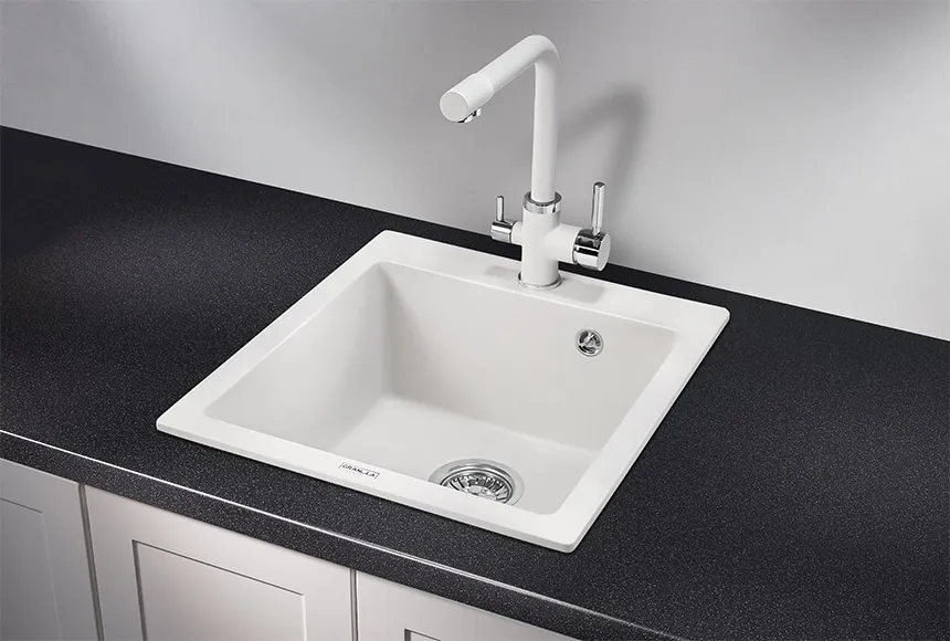 Кухонная мойка Granula GR-4651 Арктик (белый)