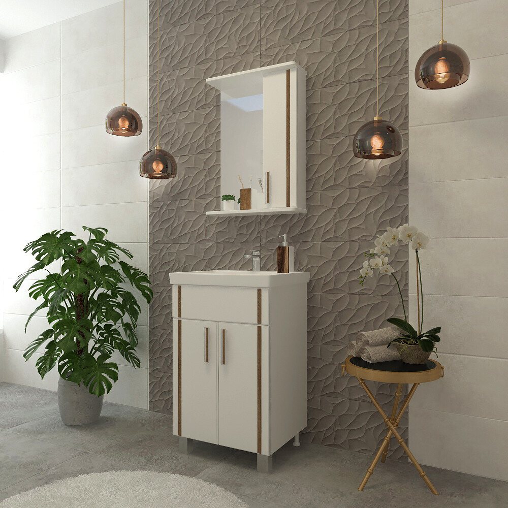 Зеркало-шкаф EvaGold Vardi 50