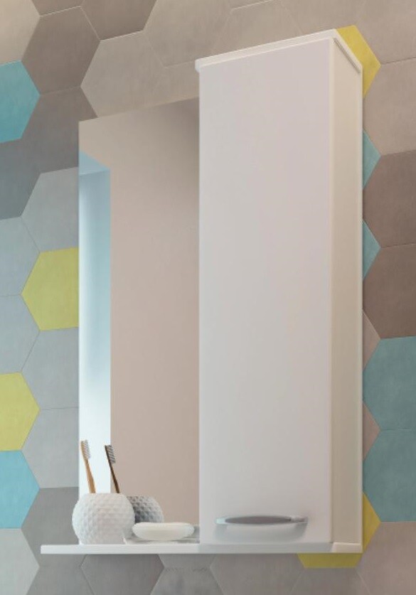 Шкаф-зеркало EvaGold Ника 60 правый