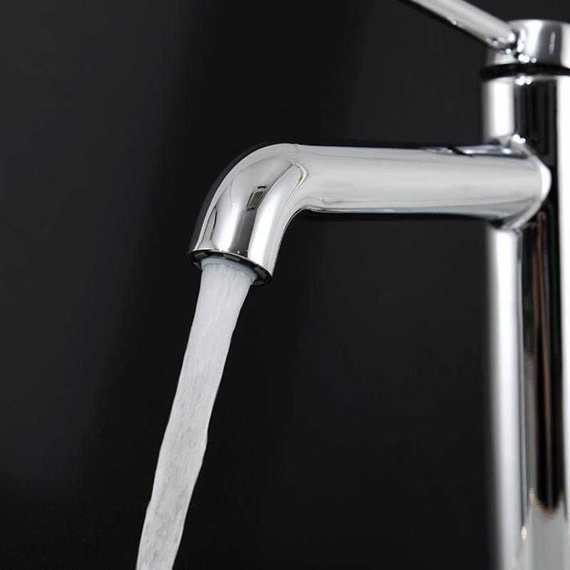 Высокий смеситель для раковины Gappo G06 G1006-2 хром