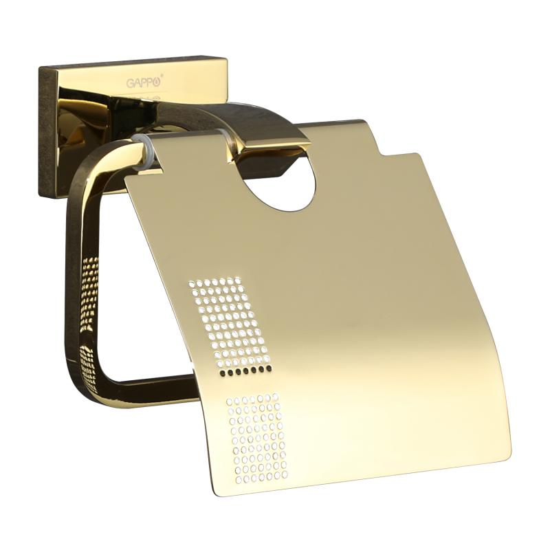 Держатель туалетной бумаги Gappo G07-3 G0703-3 золото