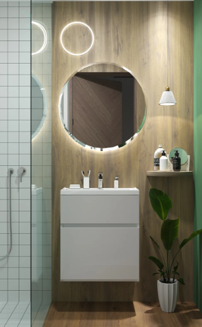 Тумба с раковиной Marka One Bumble 60П 1я