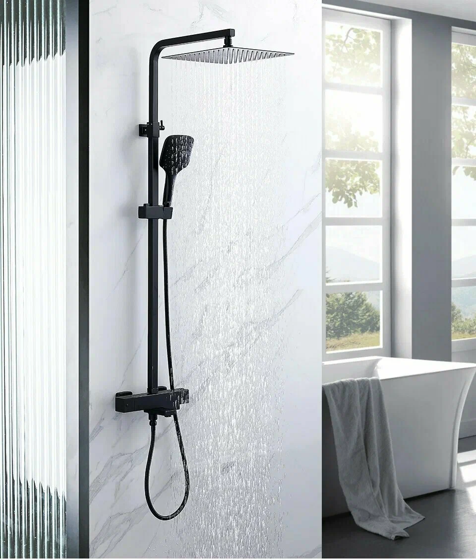 Душевая стойка с термостатом Gappo G17-6 G2417-60