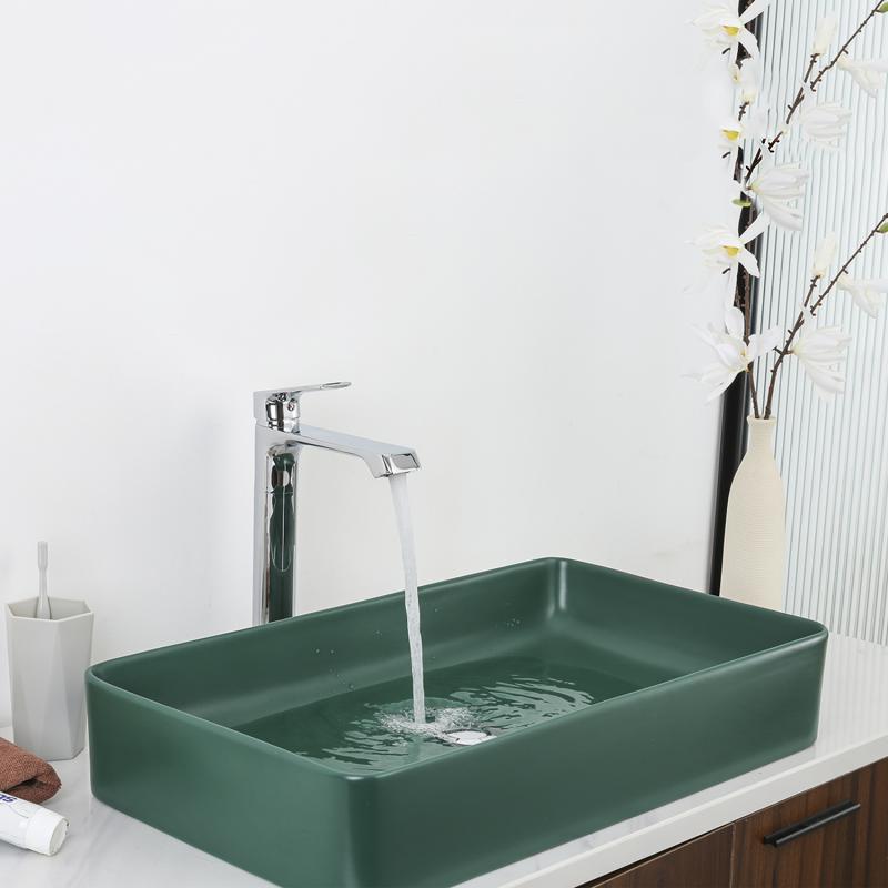 Смеситель для раковины высокий Frap H71 F1071-2 хром