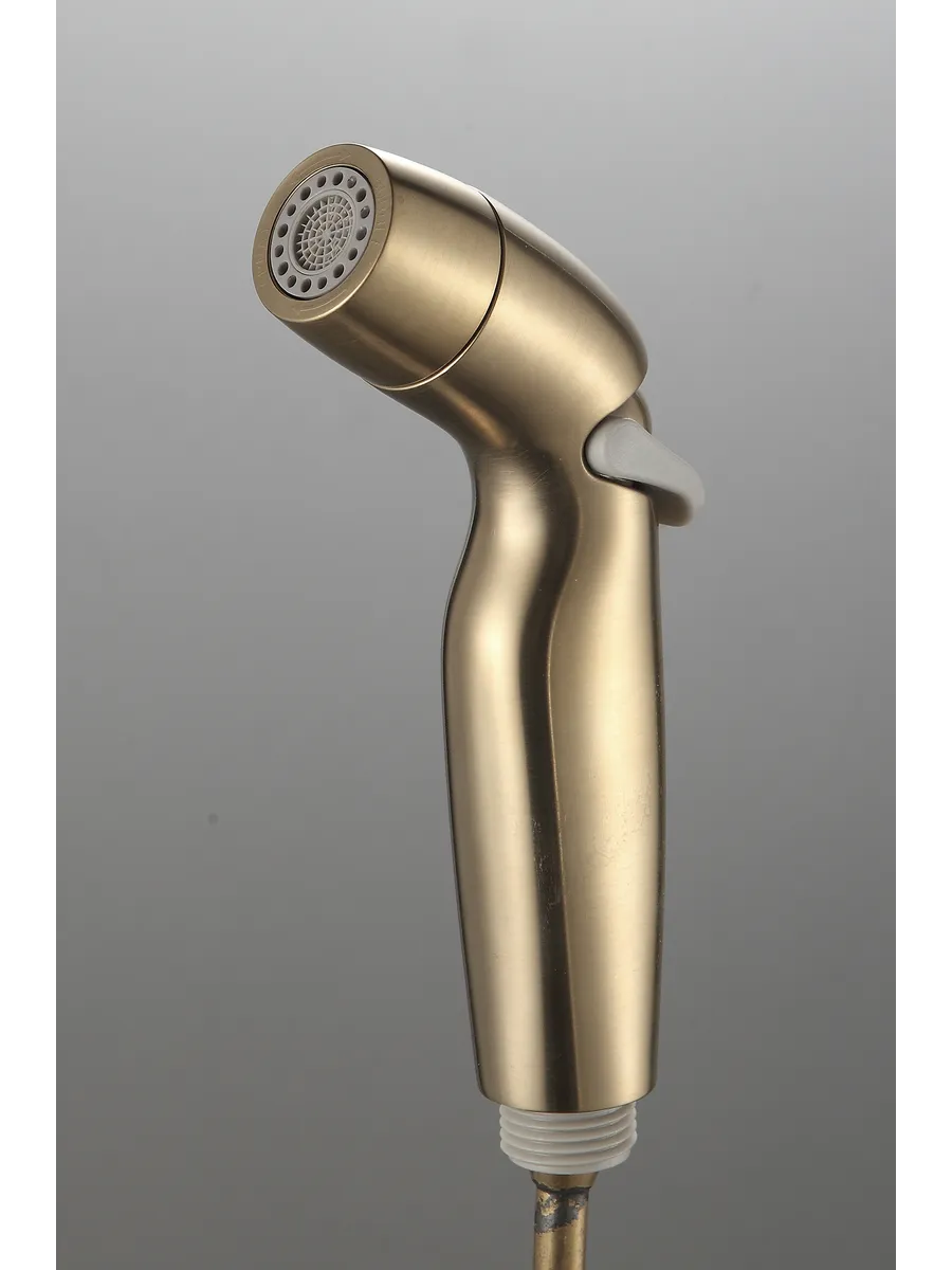 Гигиеническая лейка Gappo G37-3 золотой сатин