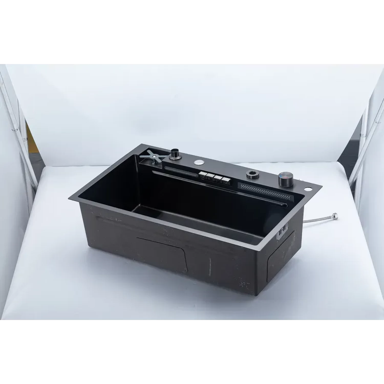 Многофункциональная мойка для кухни Gappo G7547-19 оружейная сталь