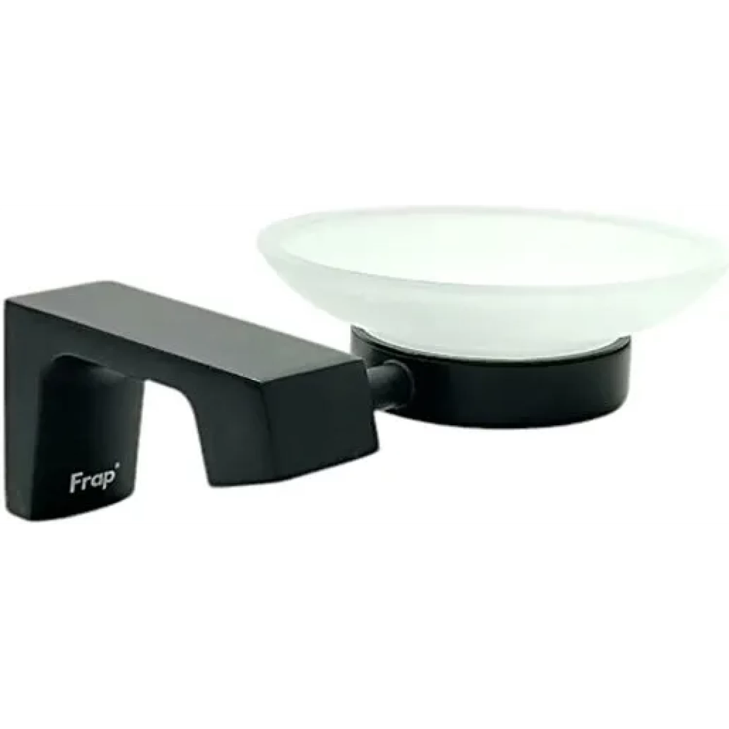 Мыльница-блюдце Frap F306-6 F30602-6 черный