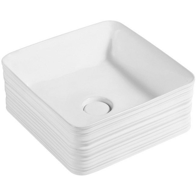 Накладная раковина CeramaLux 38,5 N W1531A белая