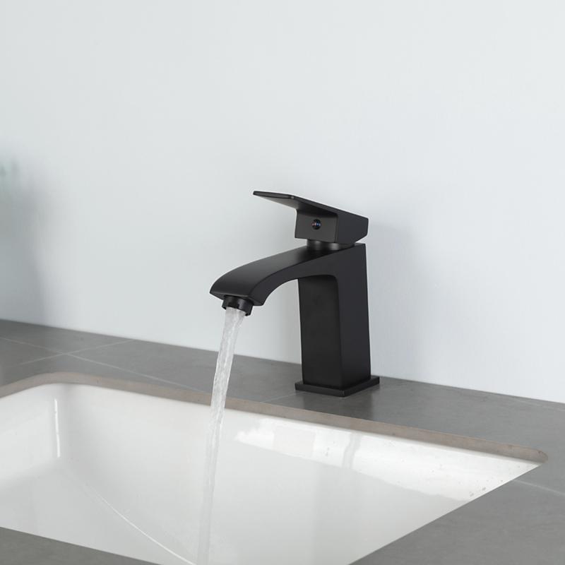 Смеситель для раковины Frap H76-6 F1076-6 черный