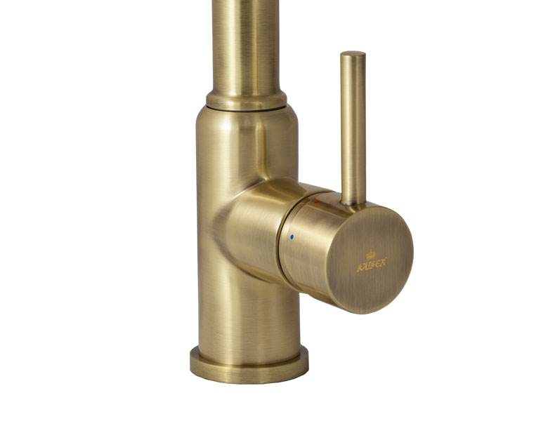 Смеситель для кухни с встроенным краном под питьевую воду Kaiser Teka 13044-3 Bronze