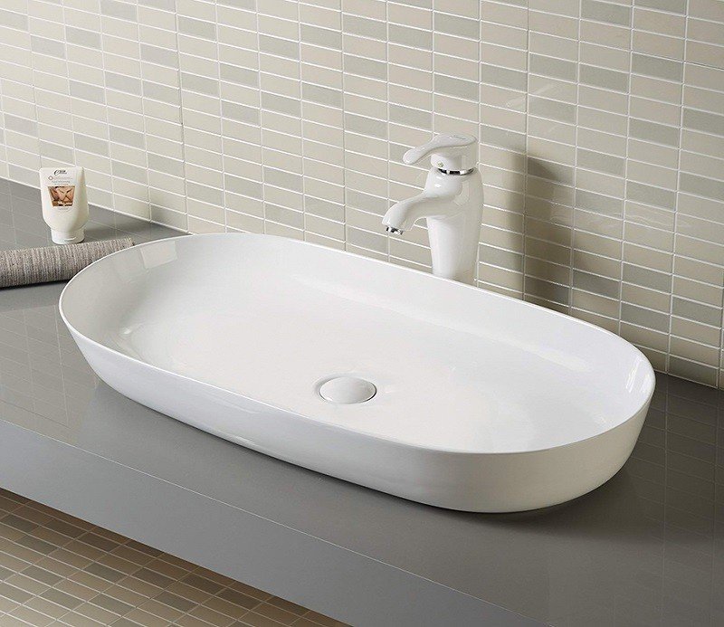 Накладная раковина CeramaLux 81 N 78327 белая