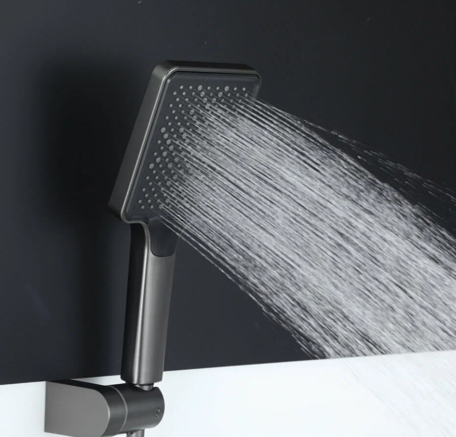 Смеситель для ванны Frap H84-9 F3284-9 оружейная сталь