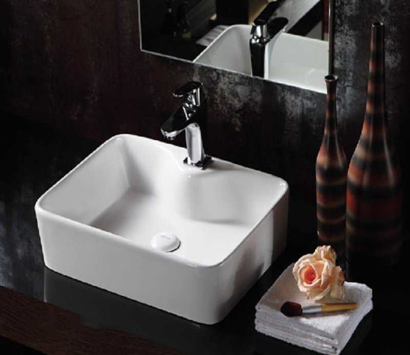 Накладная раковина CeramaLux 48,5 N 7291 белая