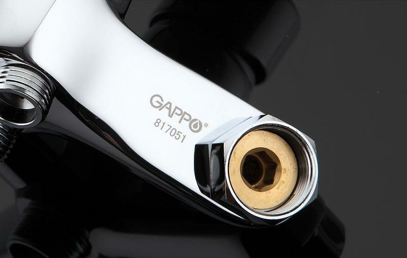 Смеситель для ванны Gappo G36 G2236 хром