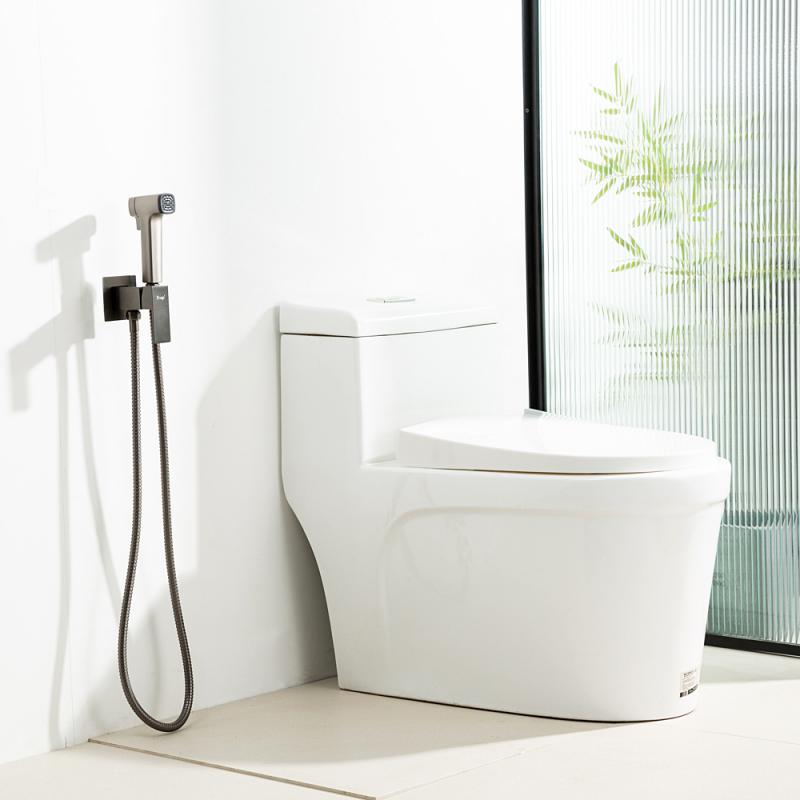 Гигиенический душ встраиваемый Frap H91 F7591-29 оружейная сталь