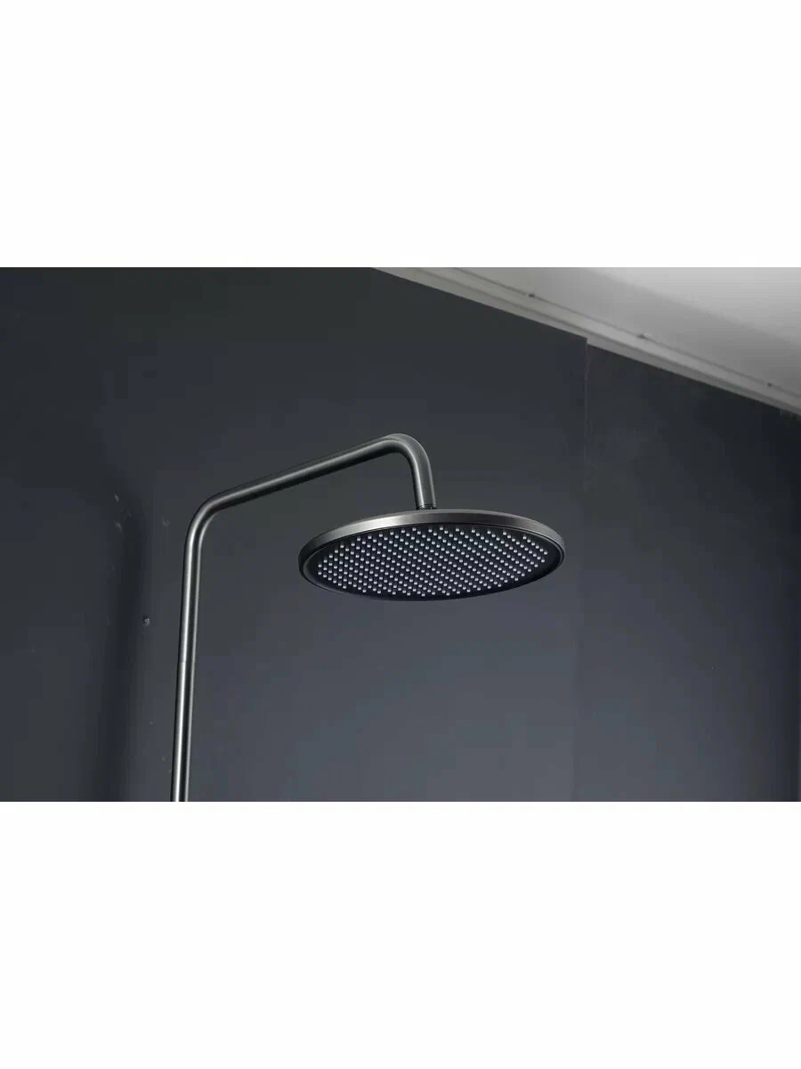 Душевая система Frap H85-9 F2485-9 оружейная сталь