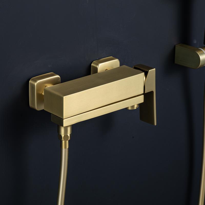 Смеситель для ванны Frap H91-3 F3291-3 золотой сатин