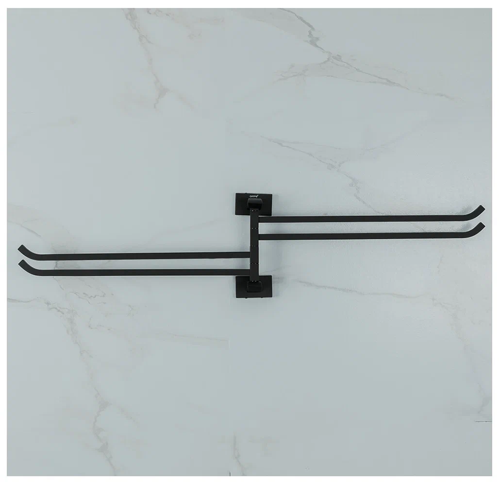 Полотенцедержатель поворотный Gappo G07-6 G0714-6 черный