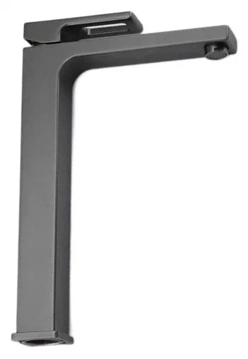 Смеситель для раковины высокий Gappo G17-9 G1017-92 оружейная сталь