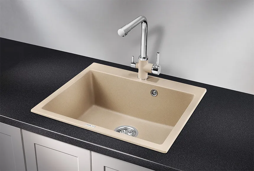 Кухонная мойка Granula GR-6001 Песок