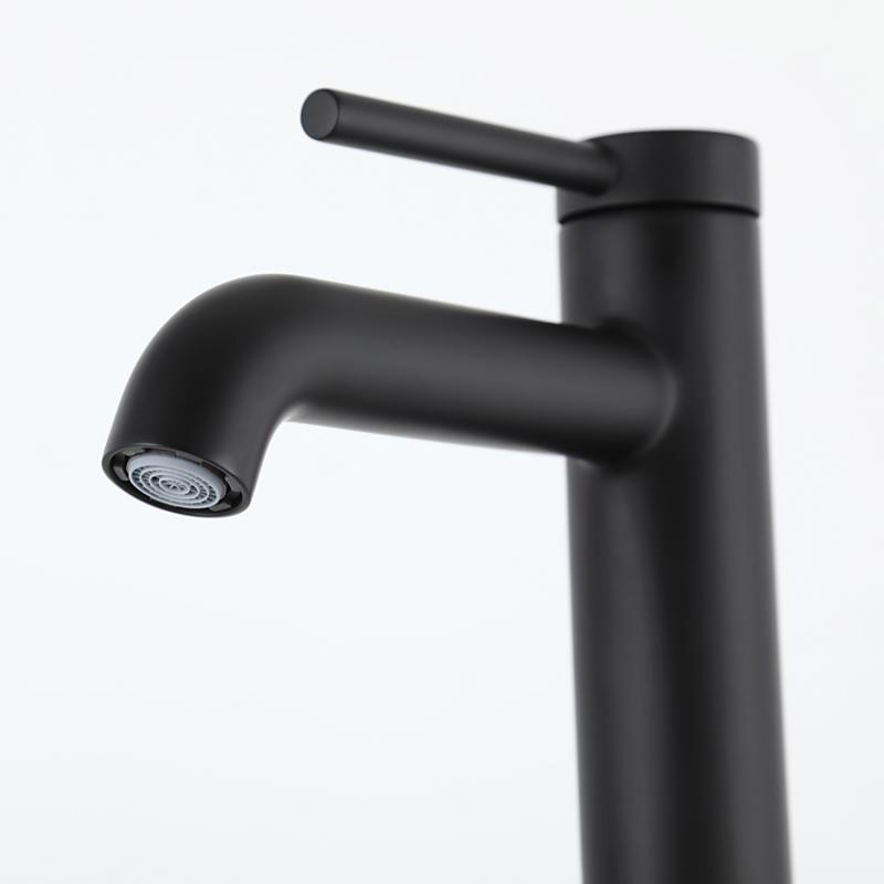 Смеситель для раковины Gappo G06-6 G1006-6 черный