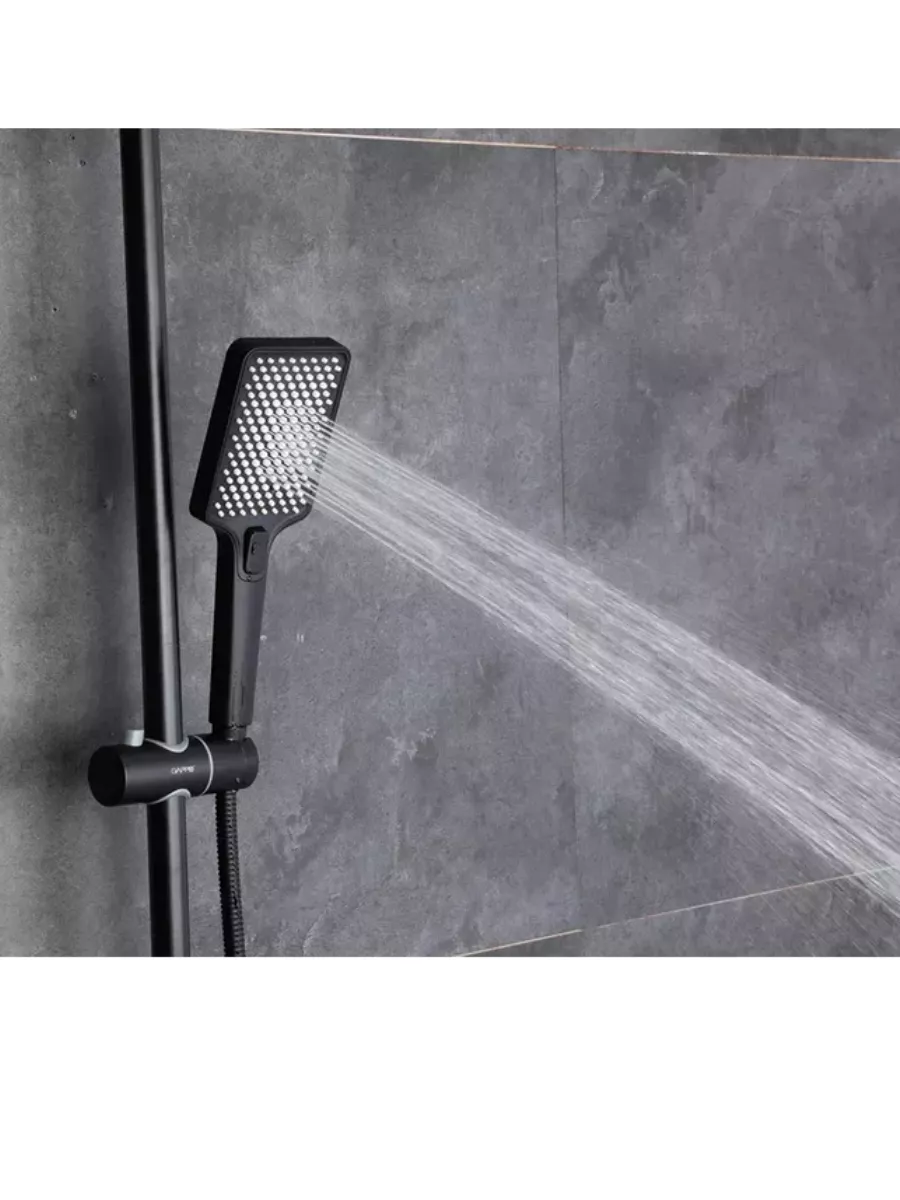 Душевая лейка 3 режима Gappo G013-6 черный