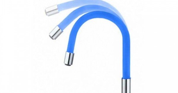 Гибкий синий излив Frap W01