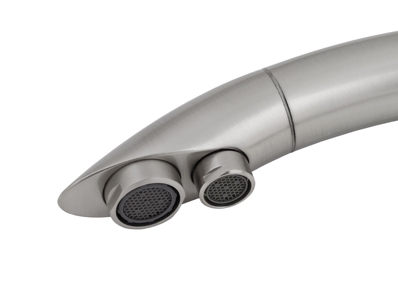 Смеситель для кухни с встроенным краном под питьевую воду Kaiser Vincent 31244-2 Silver