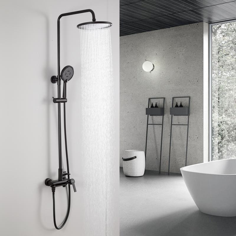 Душевая система Frap H88-6 F2488-6 черный