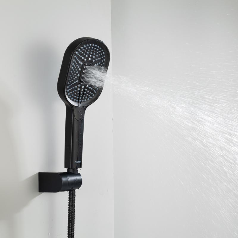 Смеситель для ванны Gappo G10-6 G3210-6 черный