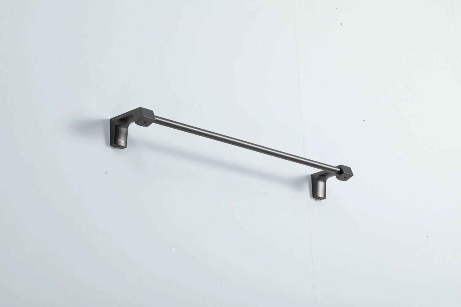 Прямой полотенцедержатель Frap F306-9 F30601-9 оружейная сталь