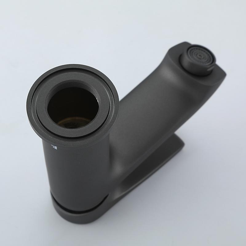 Смеситель для раковины Frap H75-9 F1075-9 графит