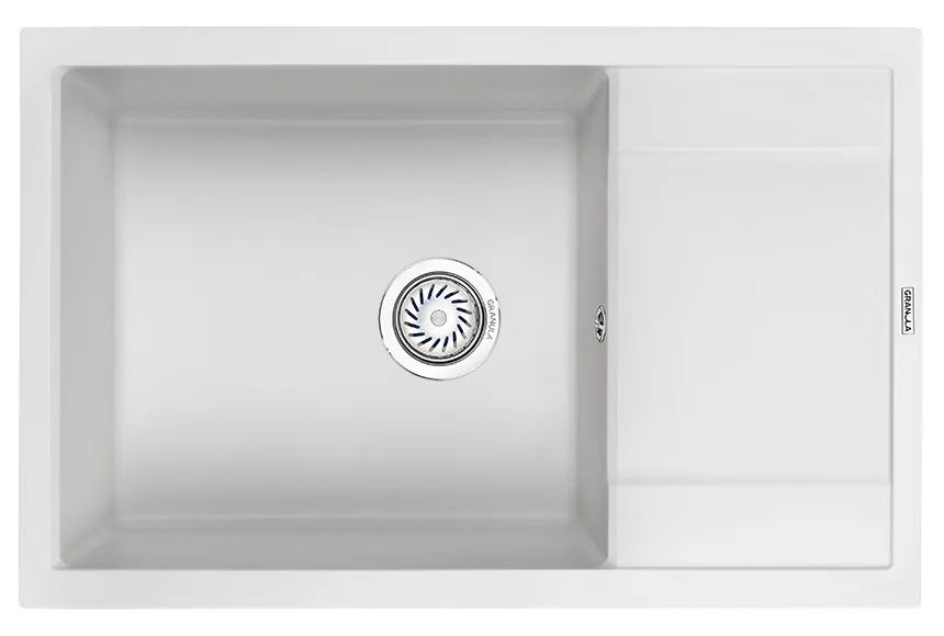 Кухонная мойка Granula GR-7805 Арктик (белый)
