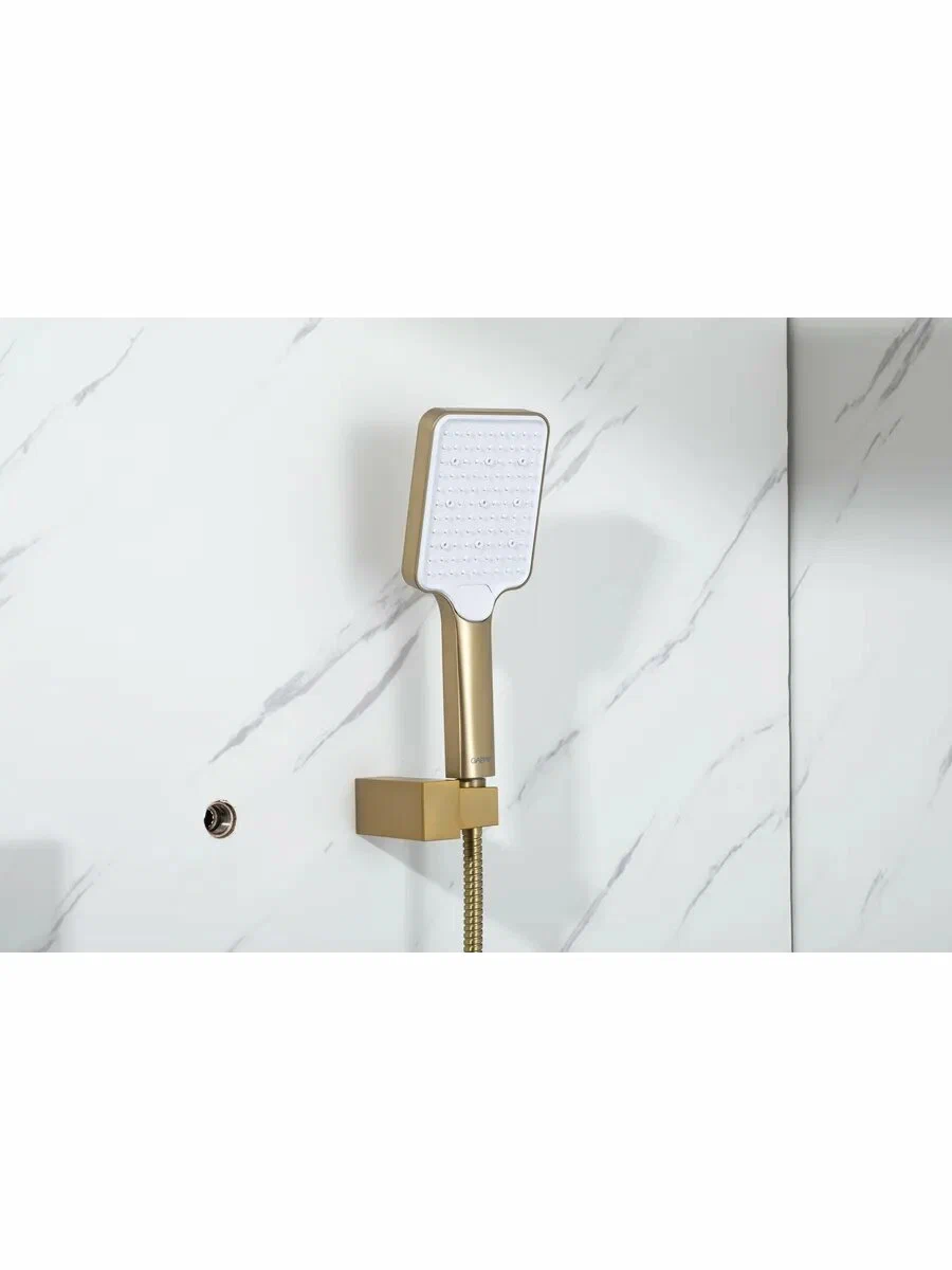 Встраиваемая душевая система Gappo G07 G7107-73 золотой сатин