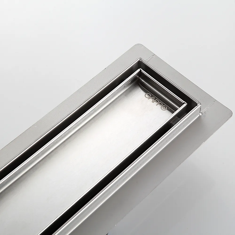 Душевой трап 30 см Gappo G83007-4 сталь