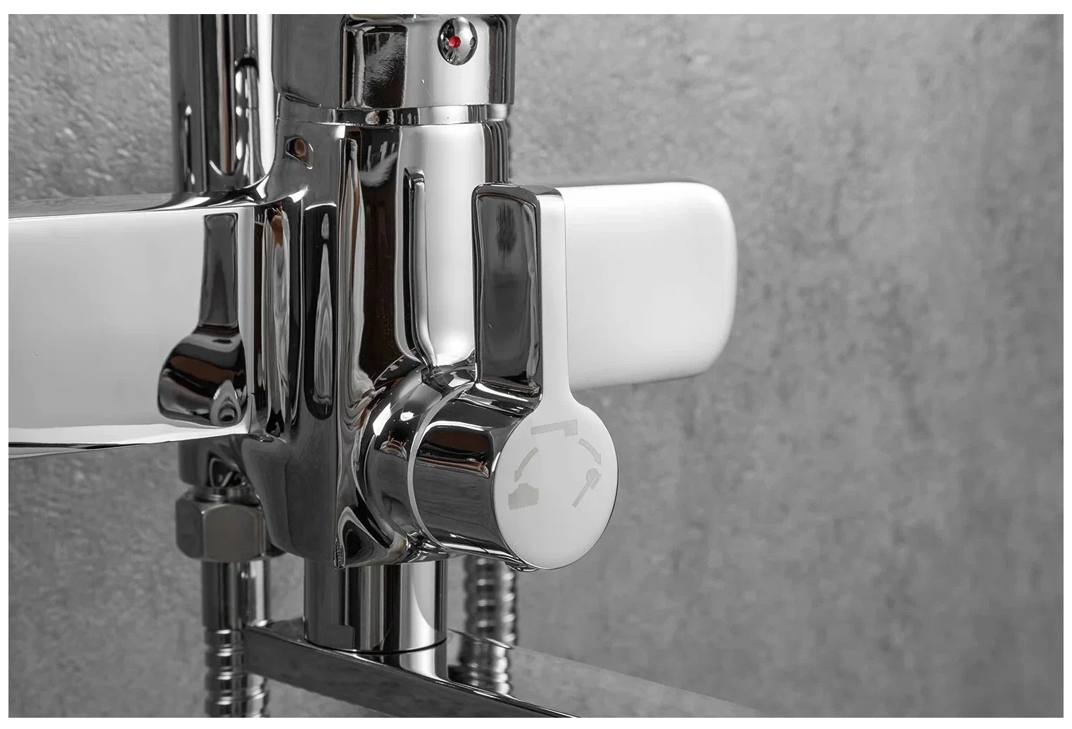 Душевая стойка со смесителям Frap H61 F2461 хром