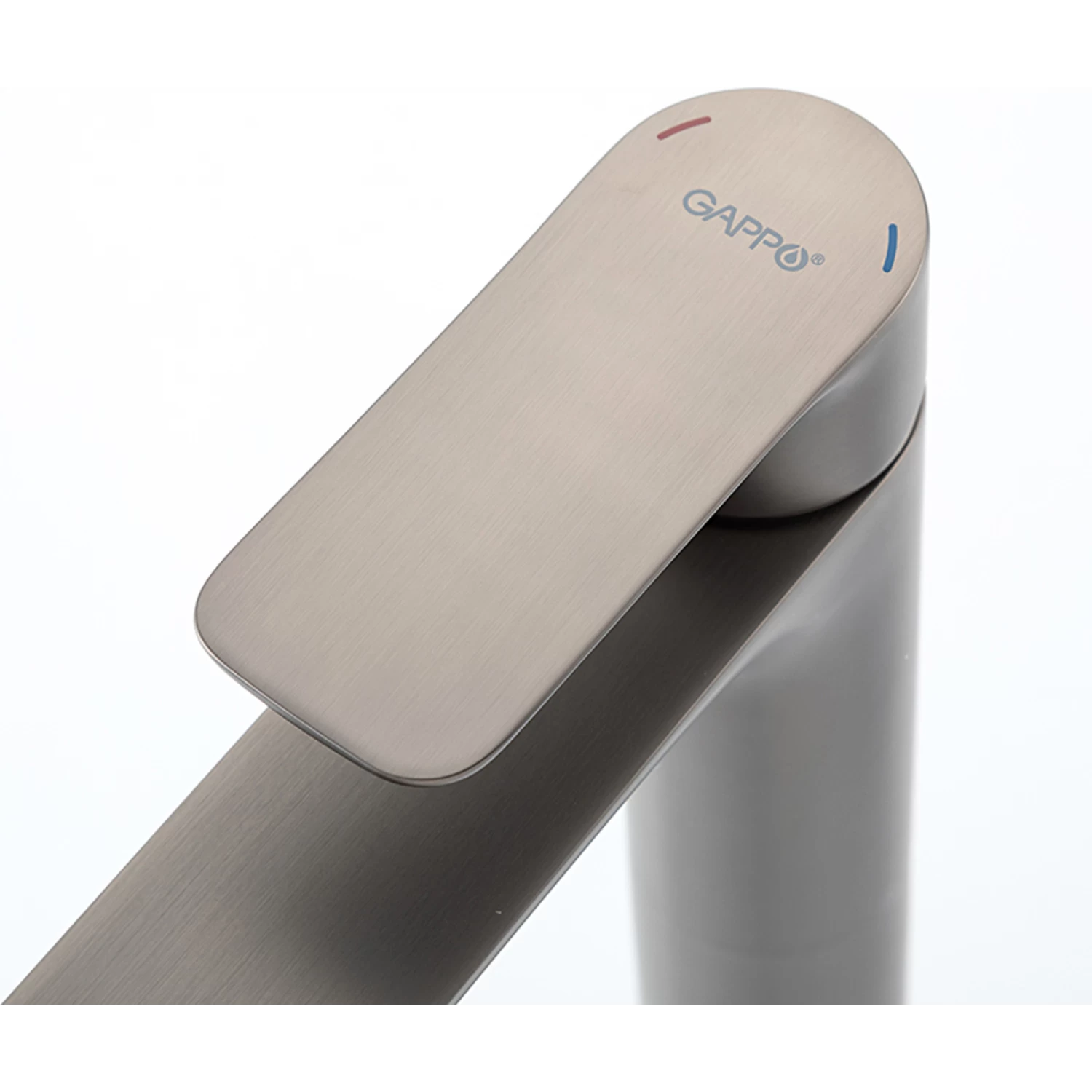 Высокий смеситель для раковины Gappo G48-9 G1048-92 оружейная сталь