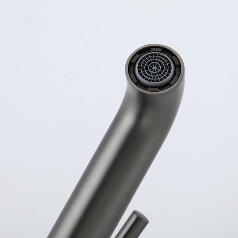 Высокий смеситель для раковины Gappo G06-9 G1006-29 оружейная сталь