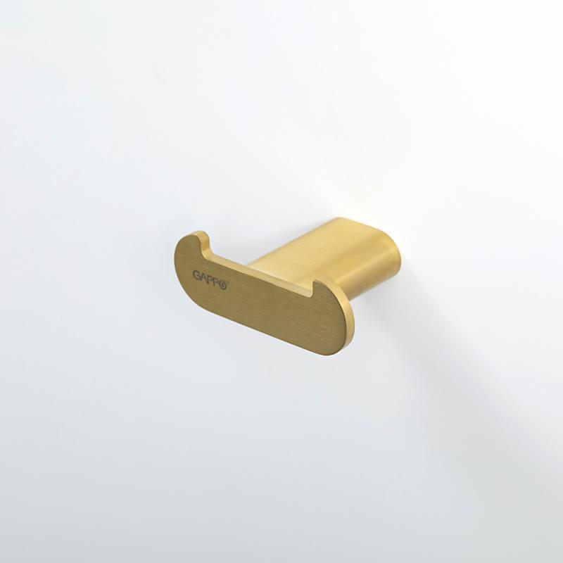 Крючок 1-й Gappo G309-3 G30905-23 золотой сатин