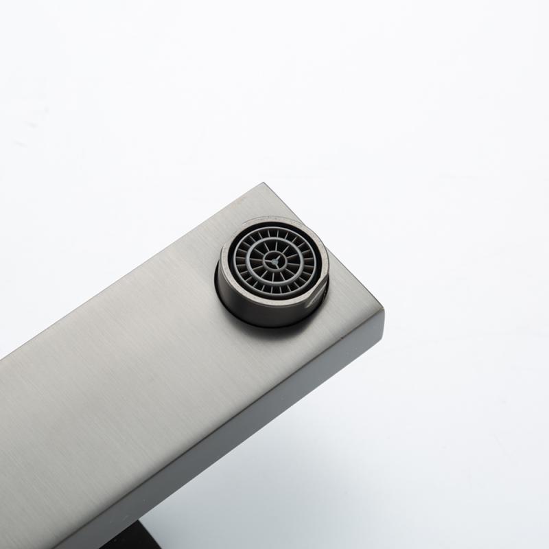 Смеситель для раковины Frap H91-9 F1091-9 оружейная сталь