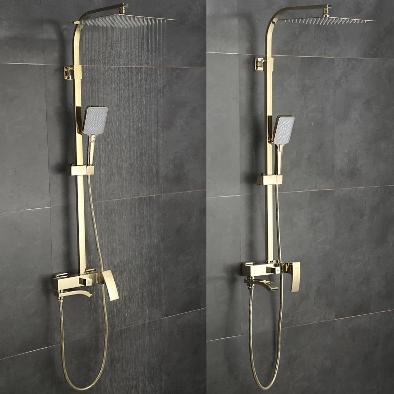 Душевая система Gappo G07-3 G2407-3 золото