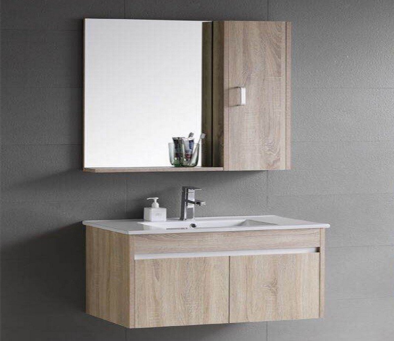 Полувстраиваемая раковина CeramaLux 105 N YJ807-100 белая