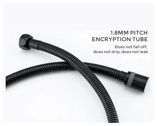 Шланг для душа 150 см Gappo G45-3 черный