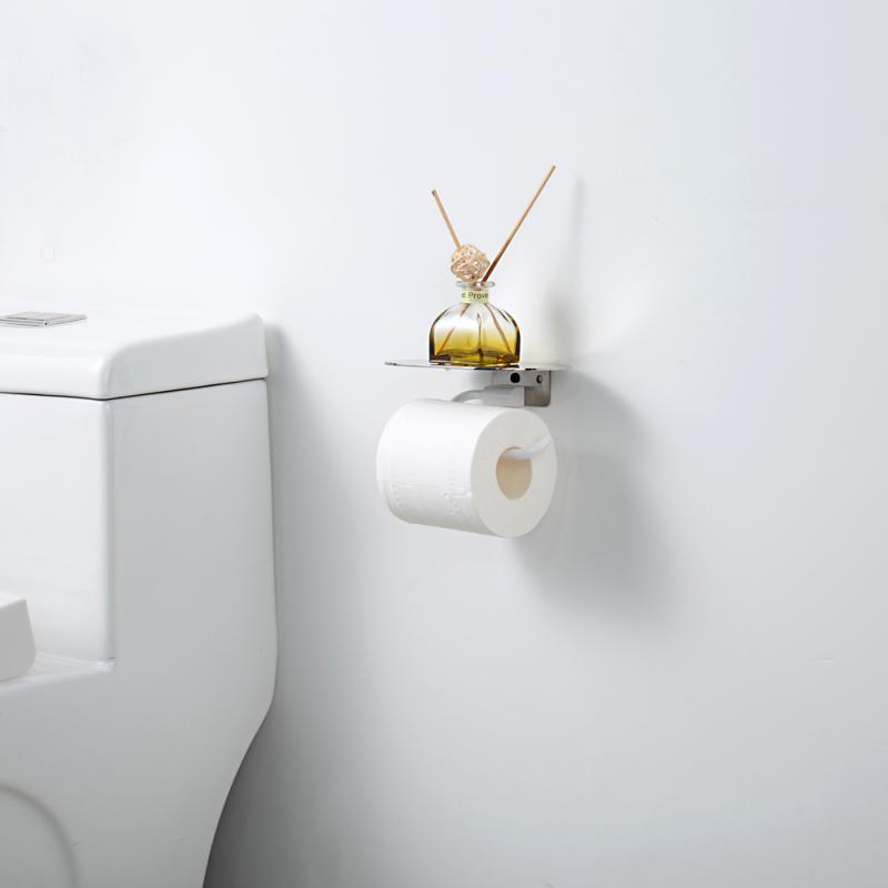 Держатель туалетной бумаги Gappo G309-8 G30903-8 белый-хром