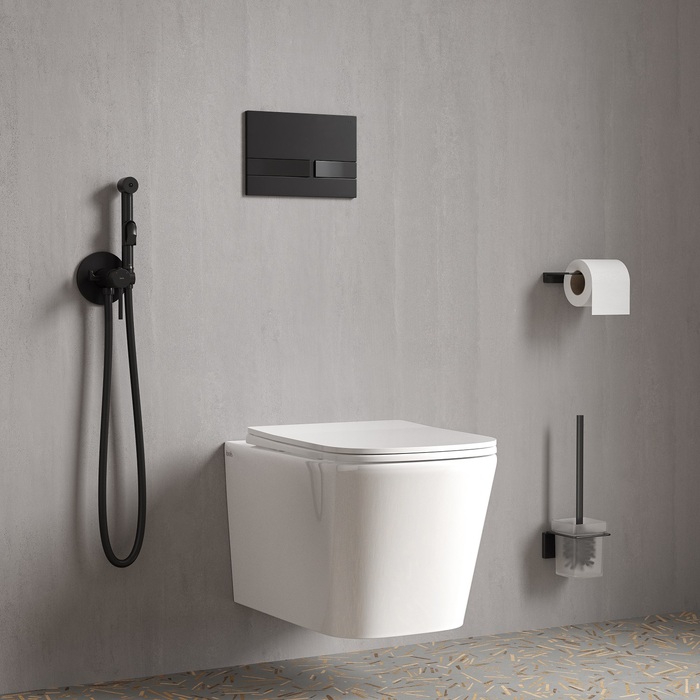 Встраиваемый гигиенический душ Iddis 003BLR0i08 черный