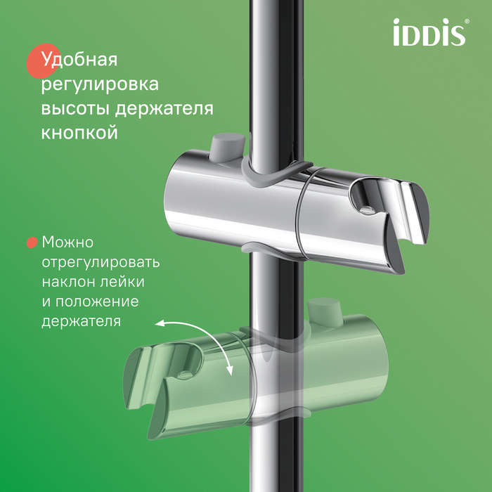 Душевая система Iddis SpaHome SPASBBTi06 хром